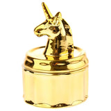 Unicorn Ceramic Jewelry Box Earrings Necklace Storage Organizer Tray