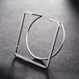 Gold/Silver Cuff Bracelets & Bangles For Women Men Jewelry
