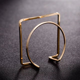 Gold/Silver Cuff Bracelets & Bangles For Women Men Jewelry
