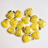 20mm Heart Crystal Charms Pendants for Jewelry Making 50pcs/lot