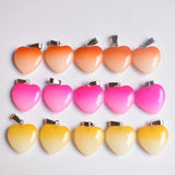 20mm Heart Crystal Charms Pendants for Jewelry Making 50pcs/lot