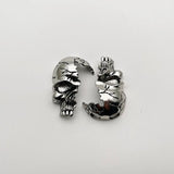 Hip Hop Skull Biker Necklace Pendant DIY Jewelry Charm Gift 12pc