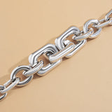 Gothic Thick Chain Choker Necklace Punk Chunky CCB Chain Hip Hop Rock Collar