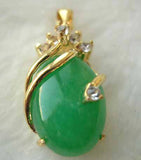 Crystal Rhinestone Water Drop Pendant Wedding Party Jewelry