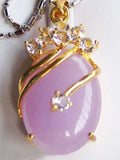 Crystal Rhinestone Water Drop Pendant Wedding Party Jewelry