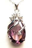 Crystal Rhinestone Water Drop Pendant Wedding Party Jewelry