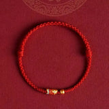 Hand Braided Koi Fish Lucky Bracelet Bangle Women Lovers' Gift