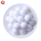 Bubblegum Solid Beads 100Pcs/Lot Chunky Acrylic Beads