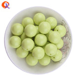 Bubblegum Solid Beads 100Pcs/Lot Chunky Acrylic Beads