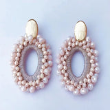 Crystal Big Earrings Bohemian Jewelry Ladies Earrings Baroque Style