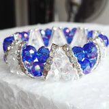 Crystal Glass Beads Bracelet for Women