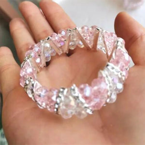 Crystal Glass Beads Bracelet for Women