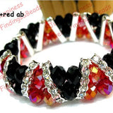 Crystal Glass Beads Bracelet for Women