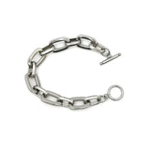 Stainless Steel Thick Chain Hip Hop Bracelet Jewelry Gift