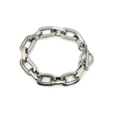 Stainless Steel Thick Chain Hip Hop Bracelet Jewelry Gift