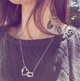 Silver Chain Lock Hook DIY Necklace Bracelet Clasp Choker