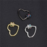 Silver Chain Lock Hook DIY Necklace Bracelet Clasp Choker
