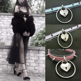 Harajuku Choker Rock Leather Torques Collar Punk Necklace