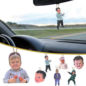 Hasbulla Magomedov Meme Acrylic Keychain Mini Khabib Hasby Figure Key Holder