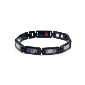 Health Charm Magnetic Memory Shell Therapy Magnet Bracelet