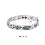 Health Charm Magnetic Memory Shell Therapy Magnet Bracelet