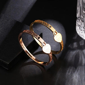 Heart Hollow Bracelet Bridesmaid Jewelry