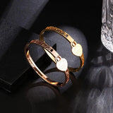 Heart Hollow Bracelet Bridesmaid Jewelry