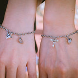 Heart Magnetic Couple Bracelets His and Hers