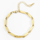 Titanium Steel Melon Chain Necklace