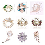 Dripping Glaze Lily Of The Valley Pearls Brooch Gardenia Brooch