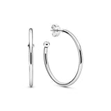 S925 Sterling Silver Large & Small Hoop Earrings for Women