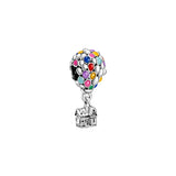 925 Silver Geometric Beads Children's Jewelry Accessories