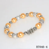 Shell Pearl Bracelet Beads Accessories Elastic Line Women Girls Wedding