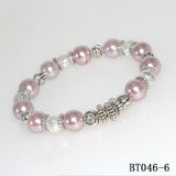 Shell Pearl Bracelet Beads Accessories Elastic Line Women Girls Wedding