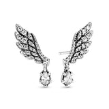 S925 Wings, Stars, Daisy Flower Earrings for Women