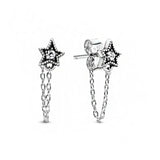 S925 Wings, Stars, Daisy Flower Earrings for Women