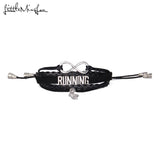 Infinity Running Bracelet Stack Charm Tassel Bracelets For Men