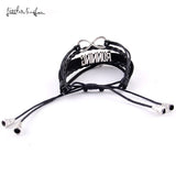 Infinity Running Bracelet Stack Charm Tassel Bracelets For Men