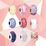 Sparkling Glass Beads Bracelet for Women DIY Jewelry