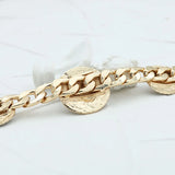 Hip Hop Alloy Lion Head Necklace Charm Men's Rock Punk Wristband