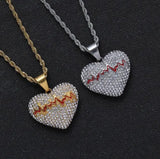 Cat and Mouse Pendant Necklace Men Hip Hop Jewelry