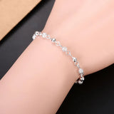 Hollow Beads Chains Bracelet Charming Party Wedding Hand Jewelry Accessories