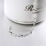Hollow Beads Chains Bracelet Charming Party Wedding Hand Jewelry Accessories