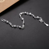 Hollow Beads Chains Bracelet Charming Party Wedding Hand Jewelry Accessories
