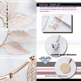 Hollow Big Leaf Ear Cuff Earrings for Women Hyperbole Ear Clip