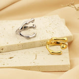 Irregular Stainless Steel Rings for Women - French Jewelry