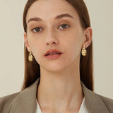 Chunky Water Drop Earrings for Women