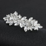 Crystal Spring Hairpin Hair Clip Bridal Jewelry Barrette