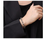 Exaggerated Horseshoes Buckle U-Shaped Steel Bracelet for Women