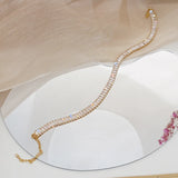 Zirconia Wedding Necklace Sexy Ladies Party Necklace Gift